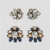 Crystal stud earrings, publicbar